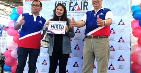 dole baguio job vacancies|DOLE, PESO job fair links employers to job seekers with ease.